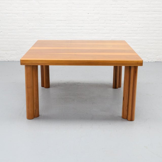 Mid-Century Modern Scuderia Dining Table by Carlo Scarpa for Bernini, 1970s For Sale - Image 3 of 13