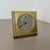 Vintage Hollywood Regency Brass Glass Table Clock from Kienzle, Germany, 1960s, in Very Good conditions. This piece is...