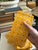 Vintage 1980s Yellow Geometric Cotton Napkins, Set of 12 For Sale In Louisville - Image 6 of 7