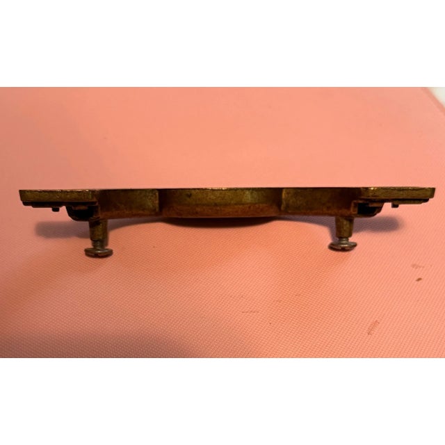 Drexel Vintage Drexel Accolade Campaign Replacement Drawer Handle / Hardware / Drawer Pull (A) For Sale - Image 4 of 6
