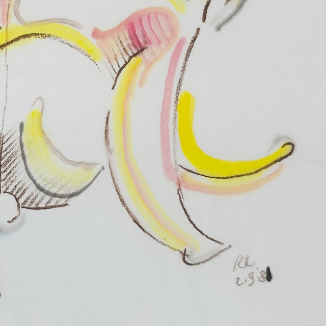Banana Improvisation - Robert Lohman, C. 1981 For Sale In San Diego - Image 6 of 8