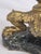 Green Vintage French Empire Neoclassical Style Marble and Gilt Bronze Table Lamps - a Pair For Sale - Image 8 of 14