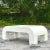 Coastal Vintage Coastal Grasscloth and Lucite Waterfall Coffee Table For Sale - Image 3 of 5