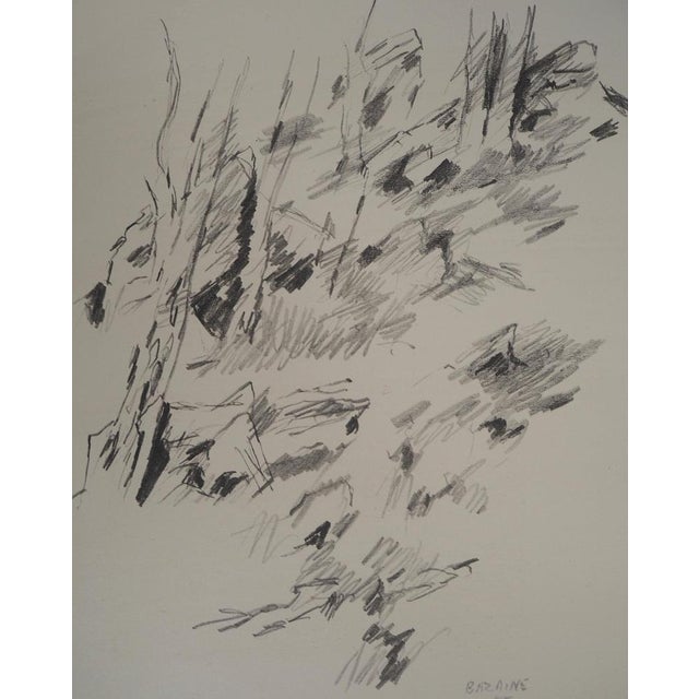 Jean-René Bazaine, Sous bois, Lithograph For Sale - Image 6 of 6