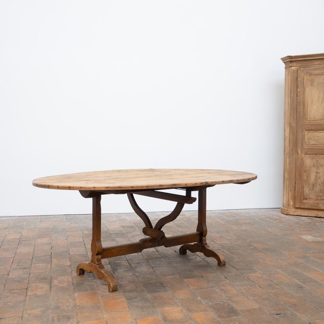 Large Antique Winegrowers Table, 1780 For Sale - Image 6 of 10