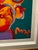 Peter Max Peter Max "Profile Series 7" (2001) Unique Mixed Media Acrylic Painting, Hand Signed - Framed With Coa For Sale - Image 4 of 9