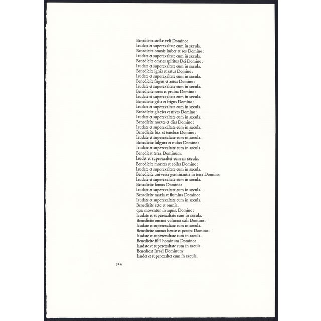 Gray 1968 Salvador Dalí Biblia Sacra Lithograph "Angelus Excussit Flammam Ignis" (The Angel Drove Out the Flame of Fire) For Sale - Image 8 of 10