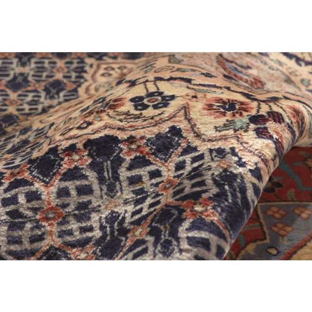 Vintage Persian Bijar Rug, 06'04 X 06'06 For Sale In Dallas - Image 6 of 10