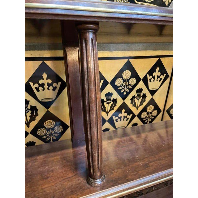 Mahogany Bar Shelf For Sale - Image 4 of 6