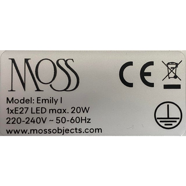 Wood Emily I Oxid Pendant from Moss Objects For Sale - Image 7 of 8