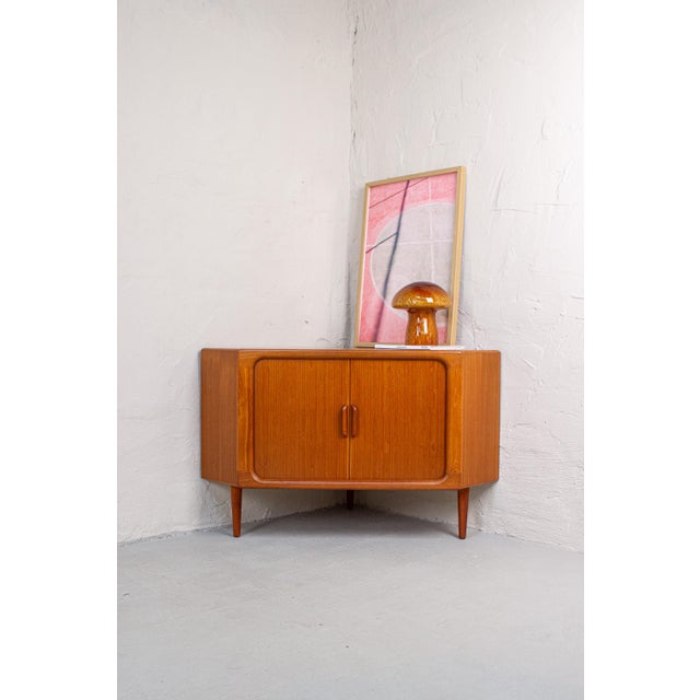 Mid-Century Danish Teak Corner Chest of Drawers from Dyrlund, 1960s For Sale - Image 6 of 16