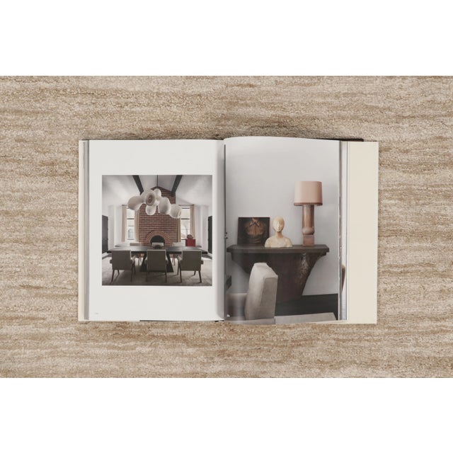 Sand Contemporary Oversized Textural Linen Rug by Rug & Kilim, India, Sand Brown For Sale - Image 8 of 9
