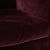 Embrace Armchair in Fabric, Chrome, Velour and Velvet in Purple, Violet and Aubergine with Manual Function by Brühl For Sale - Image 6 of 17