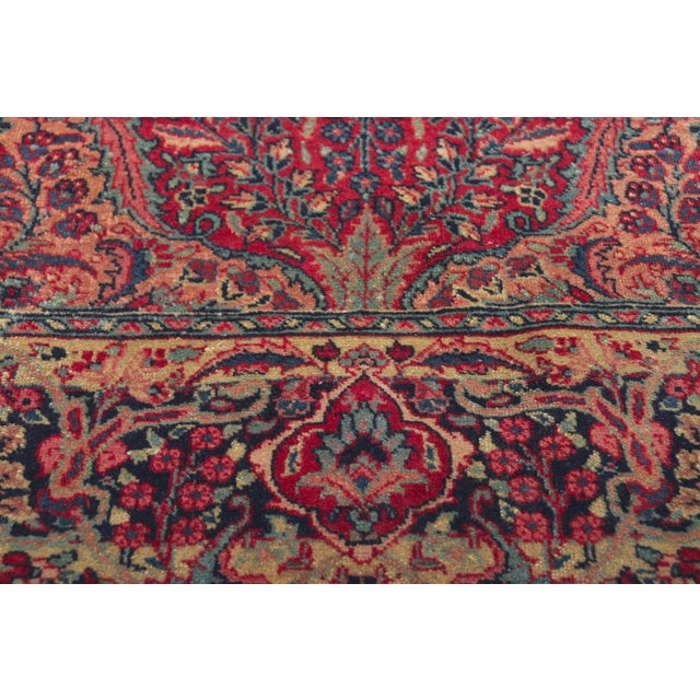 Early 20th Century Early 20th Century Antique Persian Tabriz Rug, 04'08 X 06'03 For Sale - Image 5 of 10