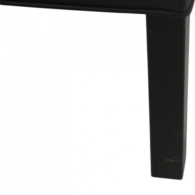 Model 2204 Wingchair in Black Leather by Børge Mogensen, 1990s For Sale - Image 13 of 18