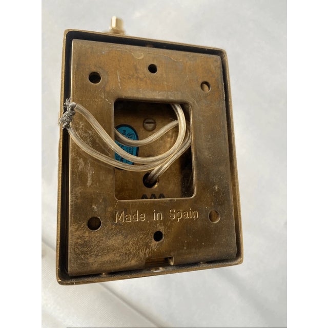 Hinson Vintage Hinson Lamps Spanish Brass Swing Arm Wall Mount Light For Sale - Image 4 of 8
