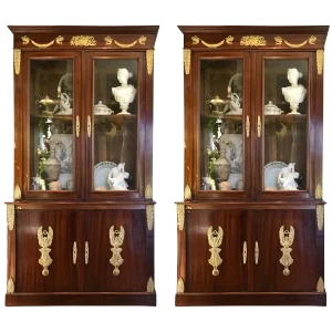 Empire Bookcases - a Pair