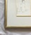 Impressionist figurative drawing by Leslie Poteet Busker. Professionally framed. This is a signed original drawing. Ink...