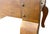 Louis XV–Style Upholstered Wall Bench With Sculptural Cabriole Legs and Nailheads For Sale In Los Angeles - Image 6 of 6