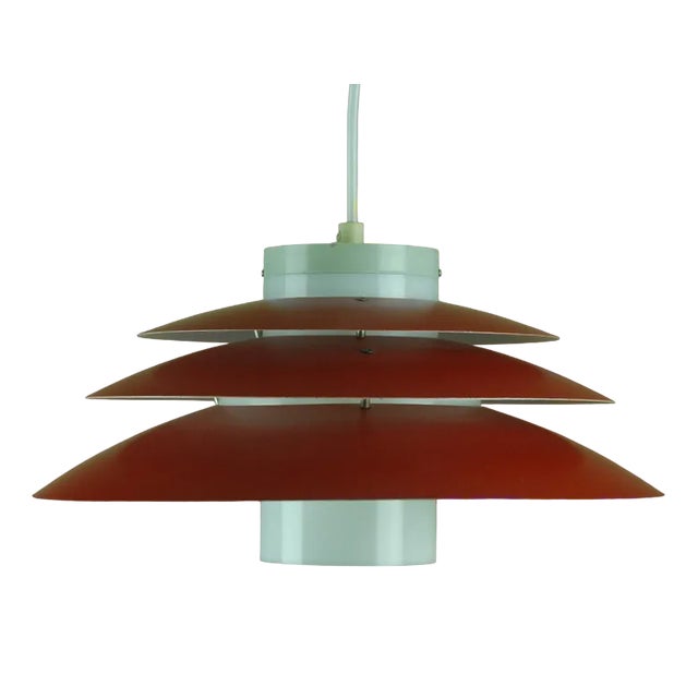 Trenta Pendant by Bent Karlby for Lyfa, Denmark, 1960s For Sale