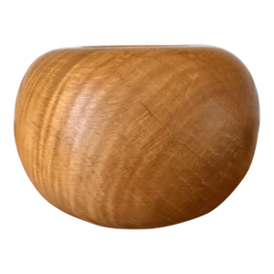 Vintage 1989 Signed Modernist Wood Bowl