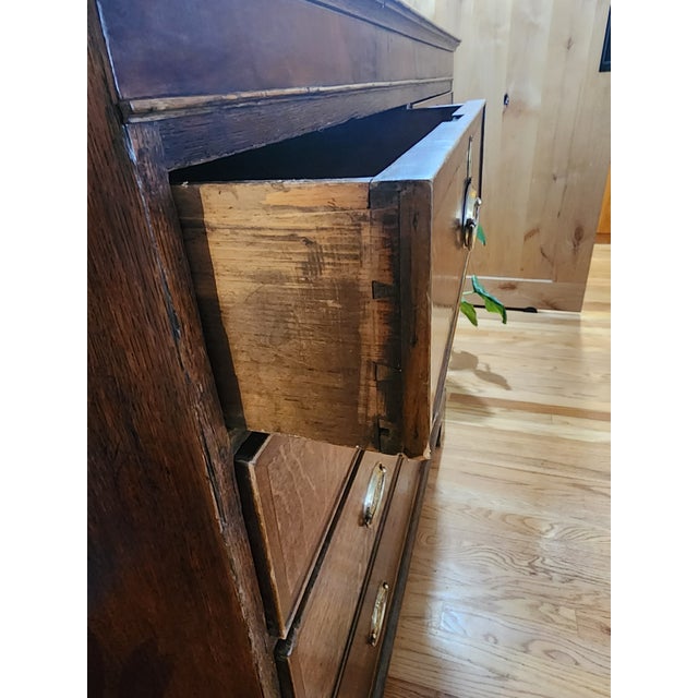Early 19th Century Early 19th Century Georgian 2 Over 3 Dresser For Sale - Image 5 of 16