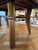1940s Vintage French 1940’s Wood Dining Table With Parquetry Checkered Top For Sale - Image 5 of 12