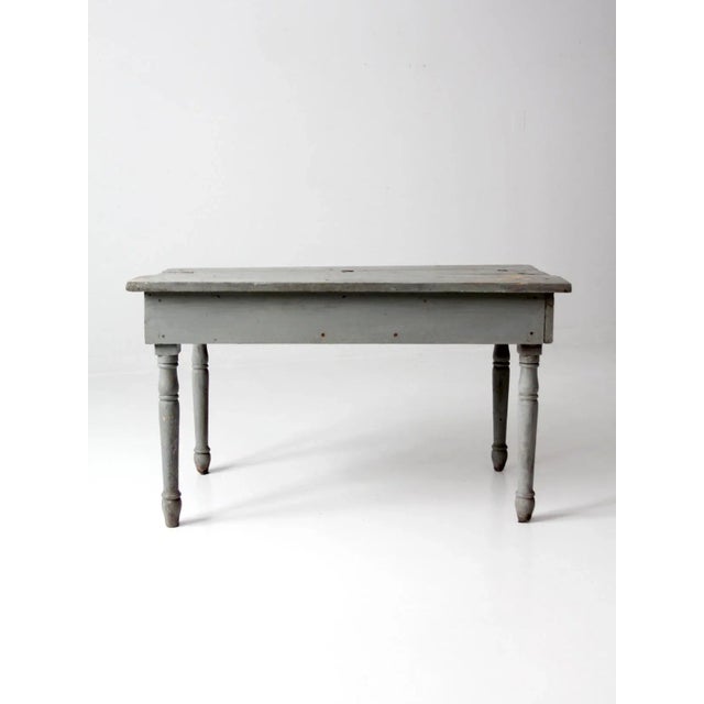 Antique Farmhouse Table For Sale - Image 4 of 13