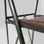 Italian Modern Folding Chair in Brown Leather and Metal, 1980s For Sale - Image 11 of 18