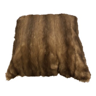 2000s Custom Made Mink Pillow For Sale