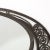Metal Art Deco Wrought Iron Mirror With Scroll Detailing in the Manner of Edgar Brandt For Sale - Image 7 of 12