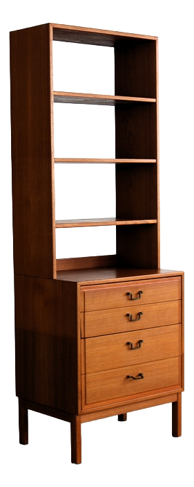 Vintage Bookcase in Teak, Sweden, 1960s