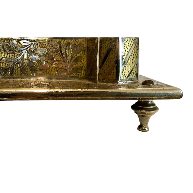 Zimbalist “Taj Mahal” Music Box With Thorens Swiss Movement and Hidden Compartment For Sale - Image 14 of 16