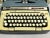 Metal Smith-Corona Classic 12 Portable Typewriter - Teal Blue For Sale - Image 7 of 13
