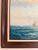 1950s 1950s J. Harvey Naval Battle Maritime Oil on Canvas Painting For Sale - Image 5 of 12