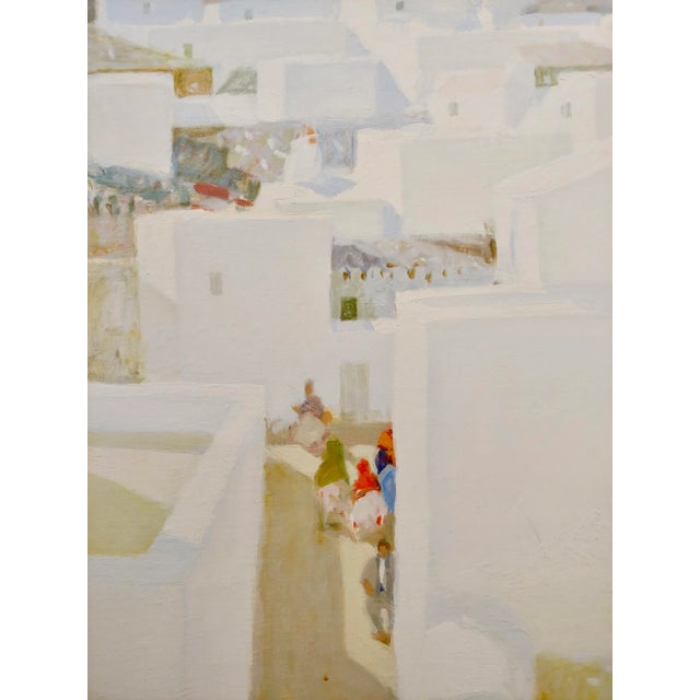 Manuel Tosar Granados -Spanish Pueblo in Andalusia-Oil Painting For Sale - Image 4 of 10