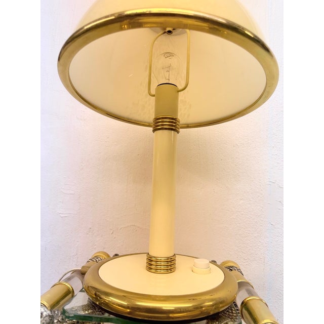 Italian Murano Glass Mushroom Table Lamp from F. Fabbian, 1970s For Sale - Image 12 of 15