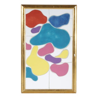 Framed Ceramics Artwork by Jan Snoeck, Netherlands, 1990s For Sale