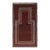 Rug & Kilim’s Baluch Tribal Rug in Red With Mihrab Geometric Patterns For Sale