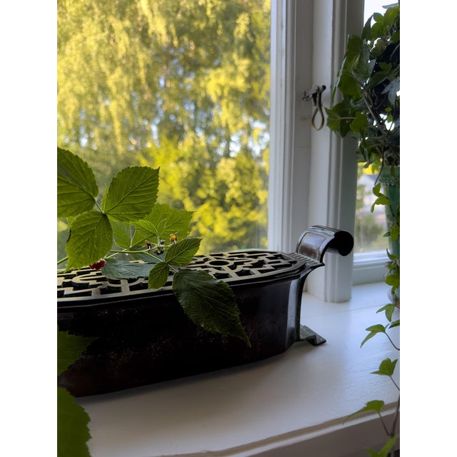 Swedish Grace Bronze Jardinière by Sune Bäckström, Sweden, 1920s For Sale - Image 9 of 10