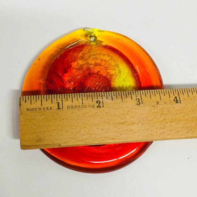 Murano Vintage Hand Blown Murano Glass Ornament For Sale - Image 4 of 5