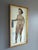 Mid-Century Modern 1957 Mid-Century Modern 'Nude in Soft Light' Swedish Original Abstract Figurative Oil Painting, Framed For Sale - Image 3 of 12