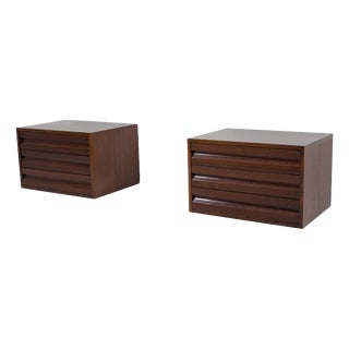 Suspended Bedside Tables from Tecno, 1950s, Set of 2 For Sale