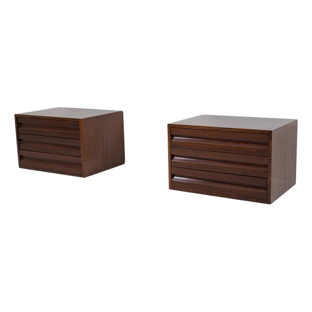 Suspended Bedside Tables from Tecno, 1950s, Set of 2 For Sale