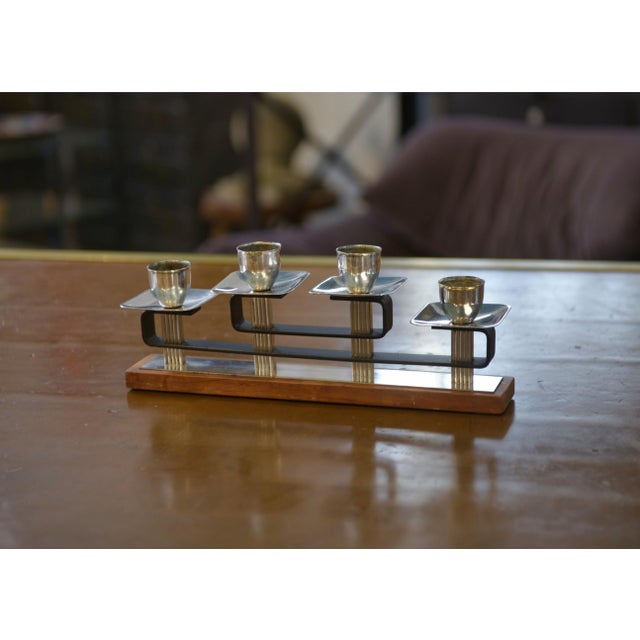 Vintage Scandinavian Candleholder, 1960s For Sale - Image 4 of 9