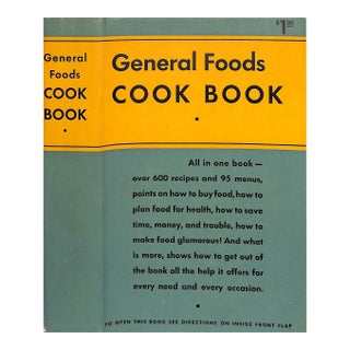 "General Foods Cook Book" 1932 For Sale
