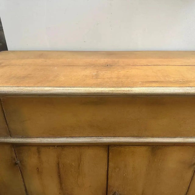 Late 19th Century Louis Philippe Orange Lacquered Wood Italian Secretaire For Sale - Image 4 of 12