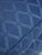 Blue Broyhill Roll Arm Blue Upholstered Wing Chair For Sale - Image 8 of 18