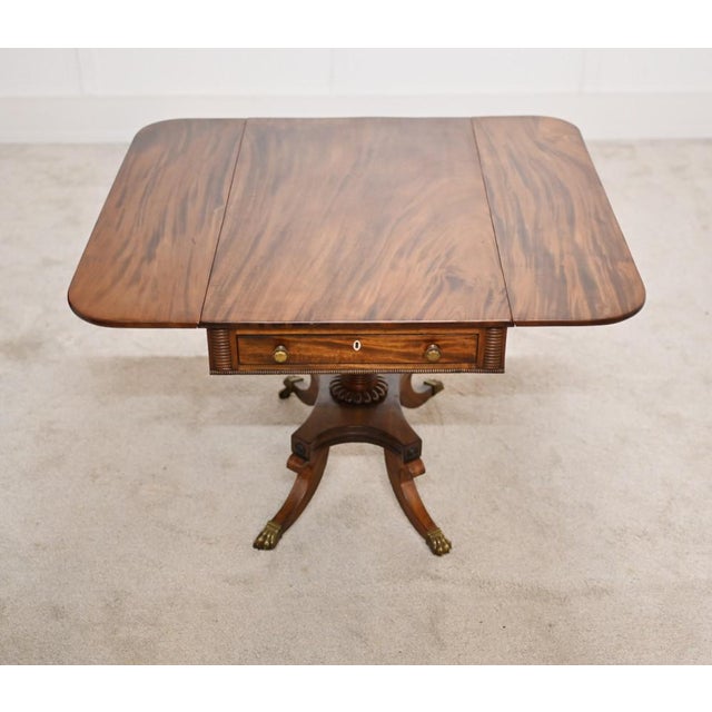 Regency Sutherland Table with Drop Leaf, 1820s For Sale - Image 14 of 16