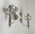 1960s Mid-Century European Chrome Wall Sconces with Mirrored Globe Shades, 1960, Set of 2 For Sale - Image 5 of 15